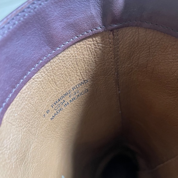 FRYE MELISSA BELTED TALL Boots size 7 - Picture 3 of 8